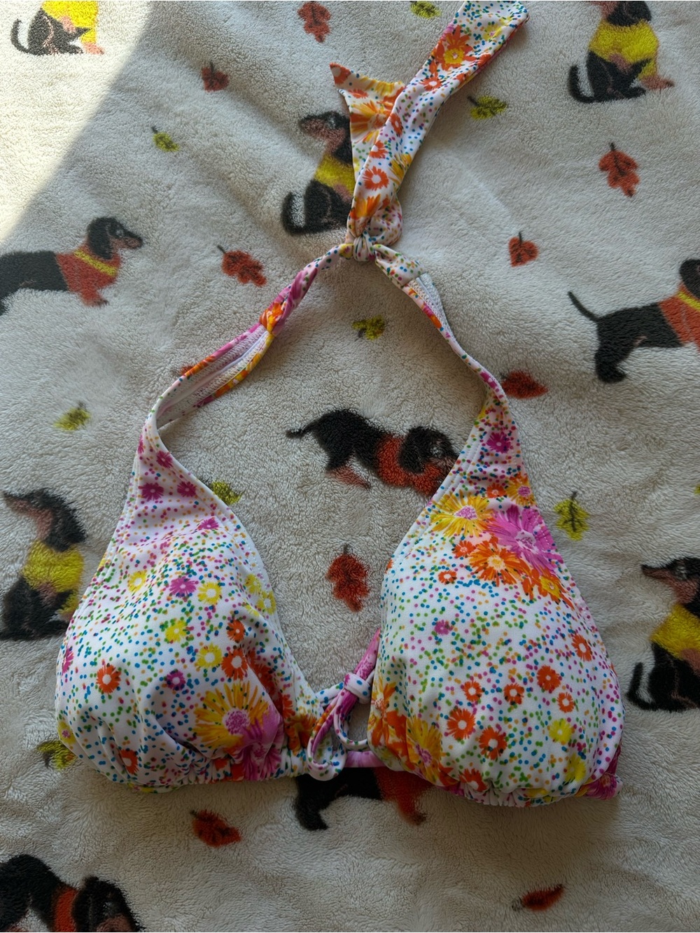 Billabong vintage bikini top medium